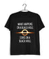 Nerd Physics NEVER TRUST AN ATOM Custom Printed Graphic Design T-Shirt for Women